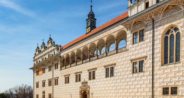 Photo of Litomysl (Litomyšl) castle, Czech Republic.