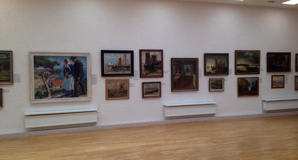 Prano Domšaičio galerija Klaipeda Lithuania.