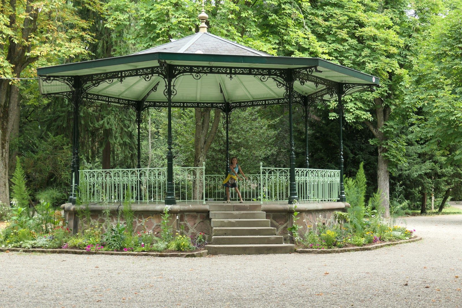 Park of the Marseillaise, Guebwiller, Thann-Guebwiller, Haut-Rhin, Grand Est, Metropolitan France, France