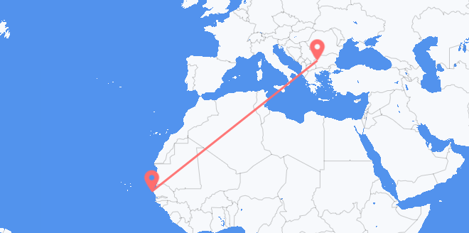 le Sénégal pour la Bulgarie