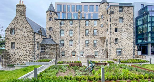 Photo of Aberdeen City including Marischal College, Aberdeen , Scotland .