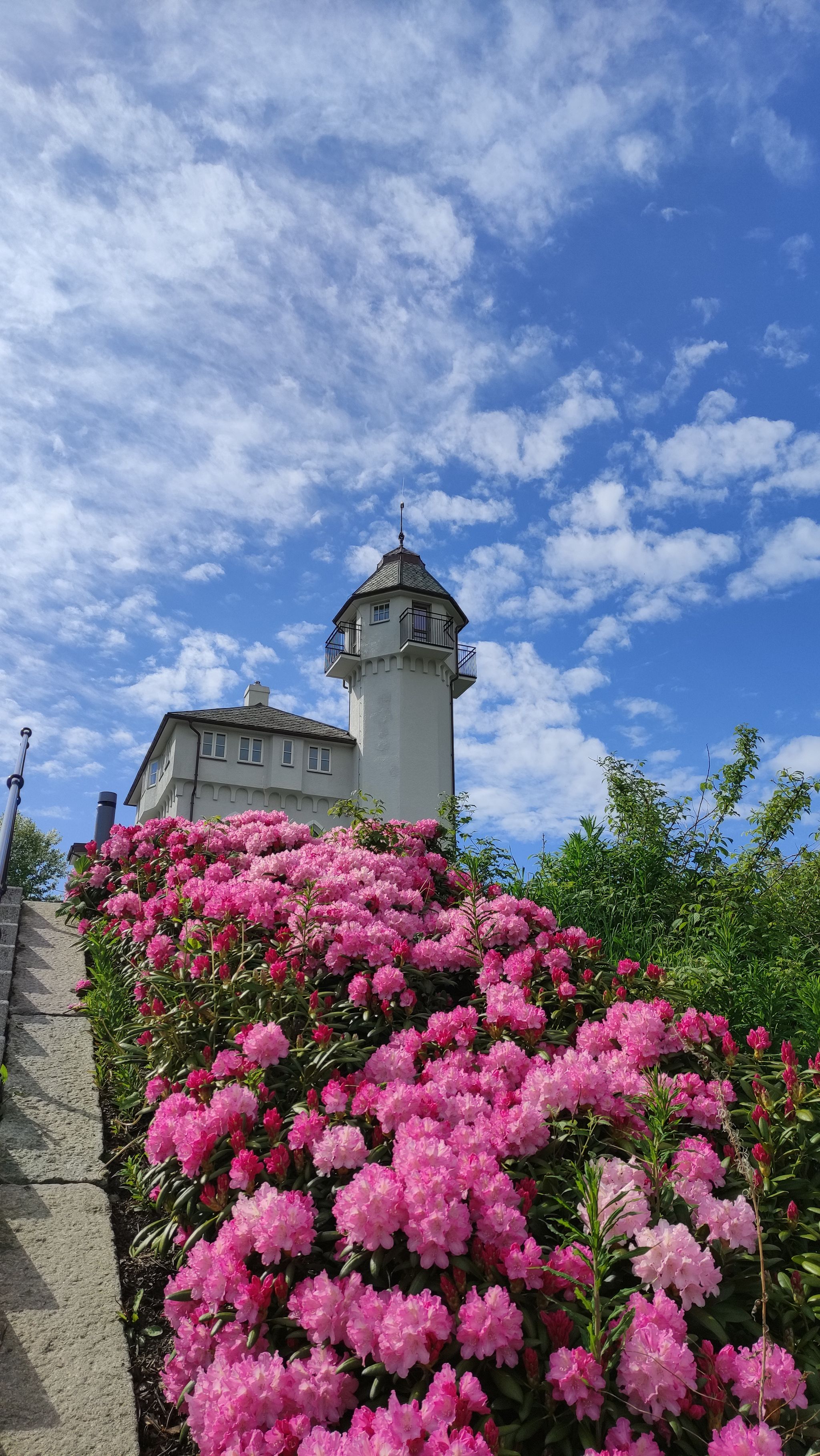 View of Vålandstårnet in Stavanger, Norway