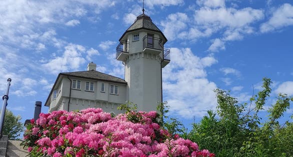 View of Vålandstårnet in Stavanger, Norway