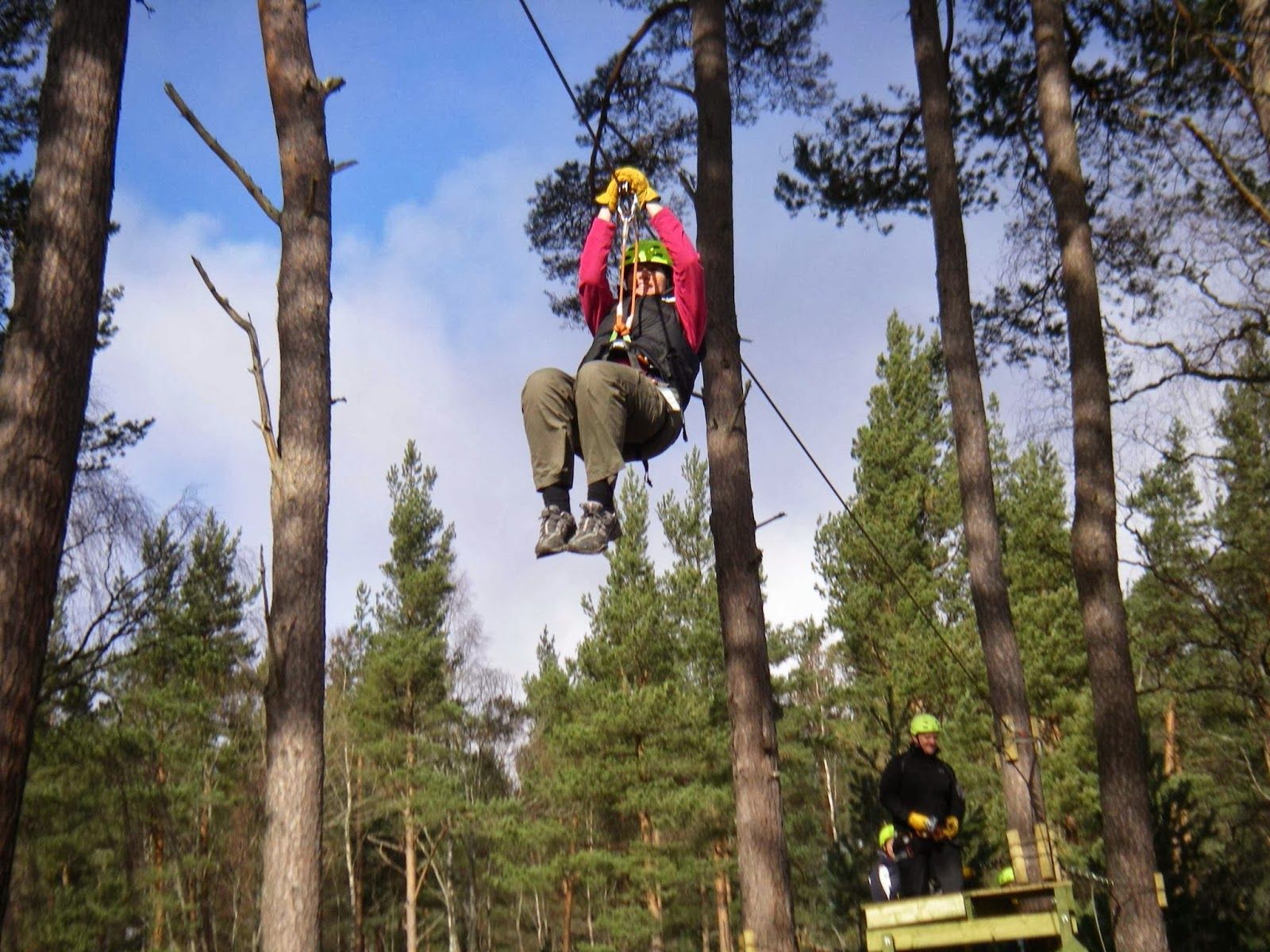 Zip Trek Adventure Park Aviemore, Highland, Scotland, United Kingdom