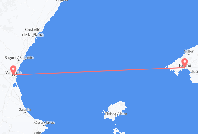 Cheap Flights from Valencia to Palma – Low Fares & Wide Selection