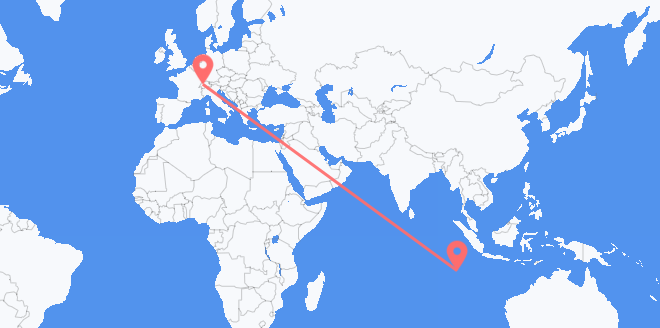 Cocos (Keeling) Islands to Switzerland