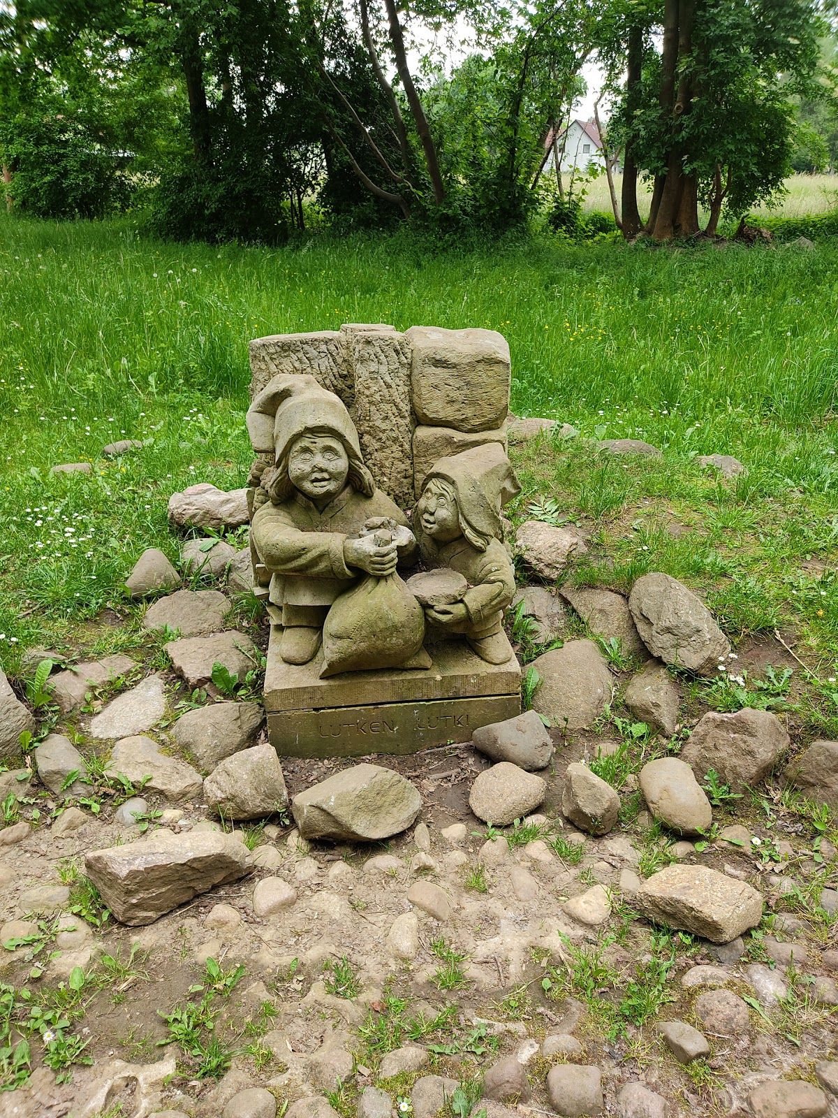 Kur und Sagen Park, Burg-Dorf, Burg (Spreewald), Spree-Neiße, Brandenburg, Germany