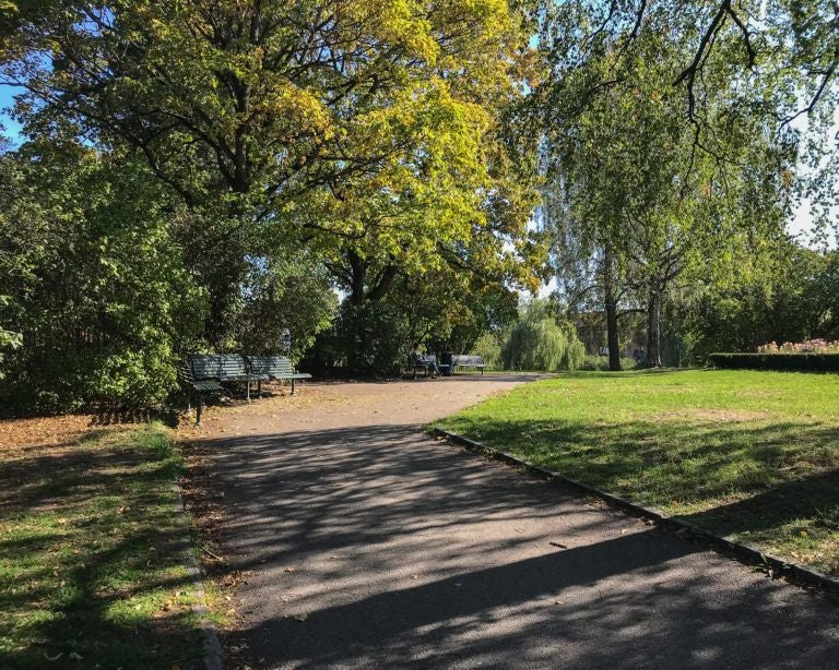 Kampen park Oslo Norway.