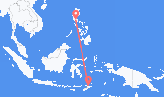 Dili to Manila