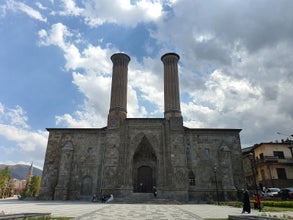 Çifte Minareli Medrese, Rabia Ana Mahallesi, Yakutiye, Erzurum, Eastern Anatolia Region, Turkey