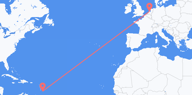 巴巴多斯 目的地 荷兰