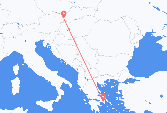 Bratislava to Athens