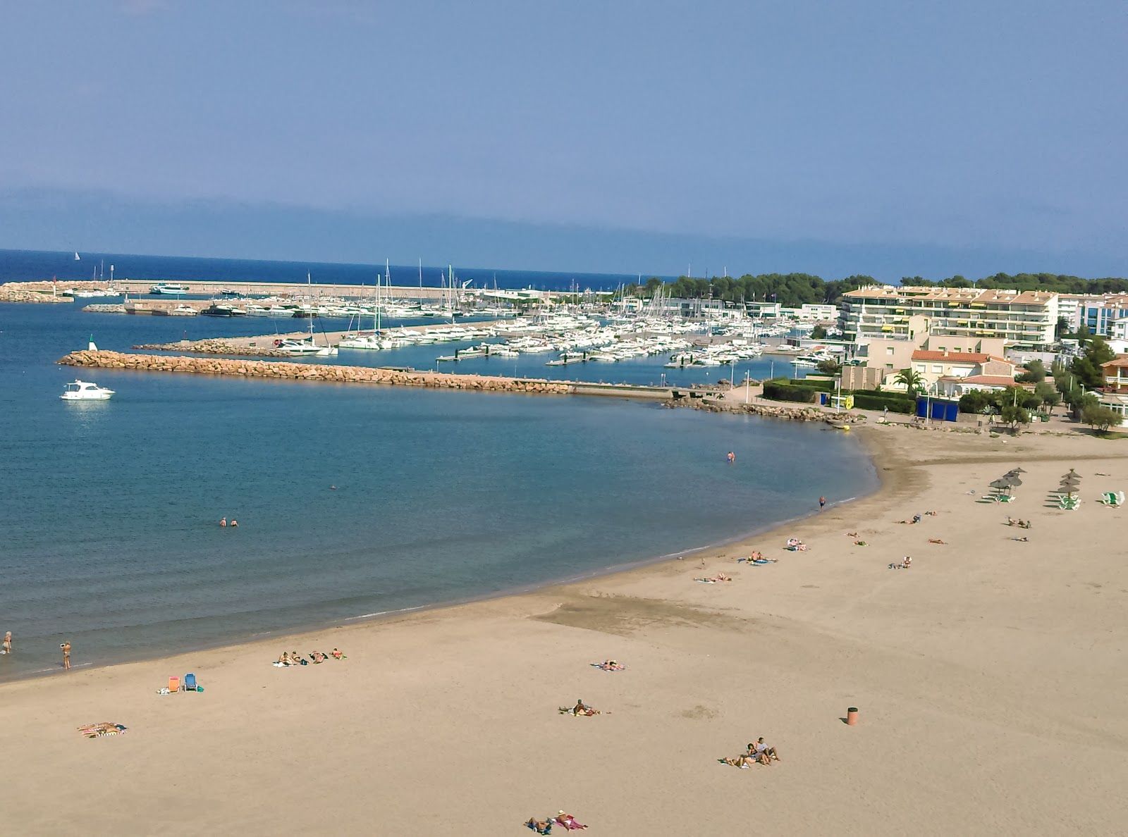 Platja de Riells, l'Escala, Upper Empordà, Girona, Catalonia, Spain