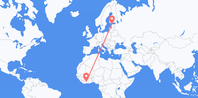 Côte d’Ivoire pour l’Estonie