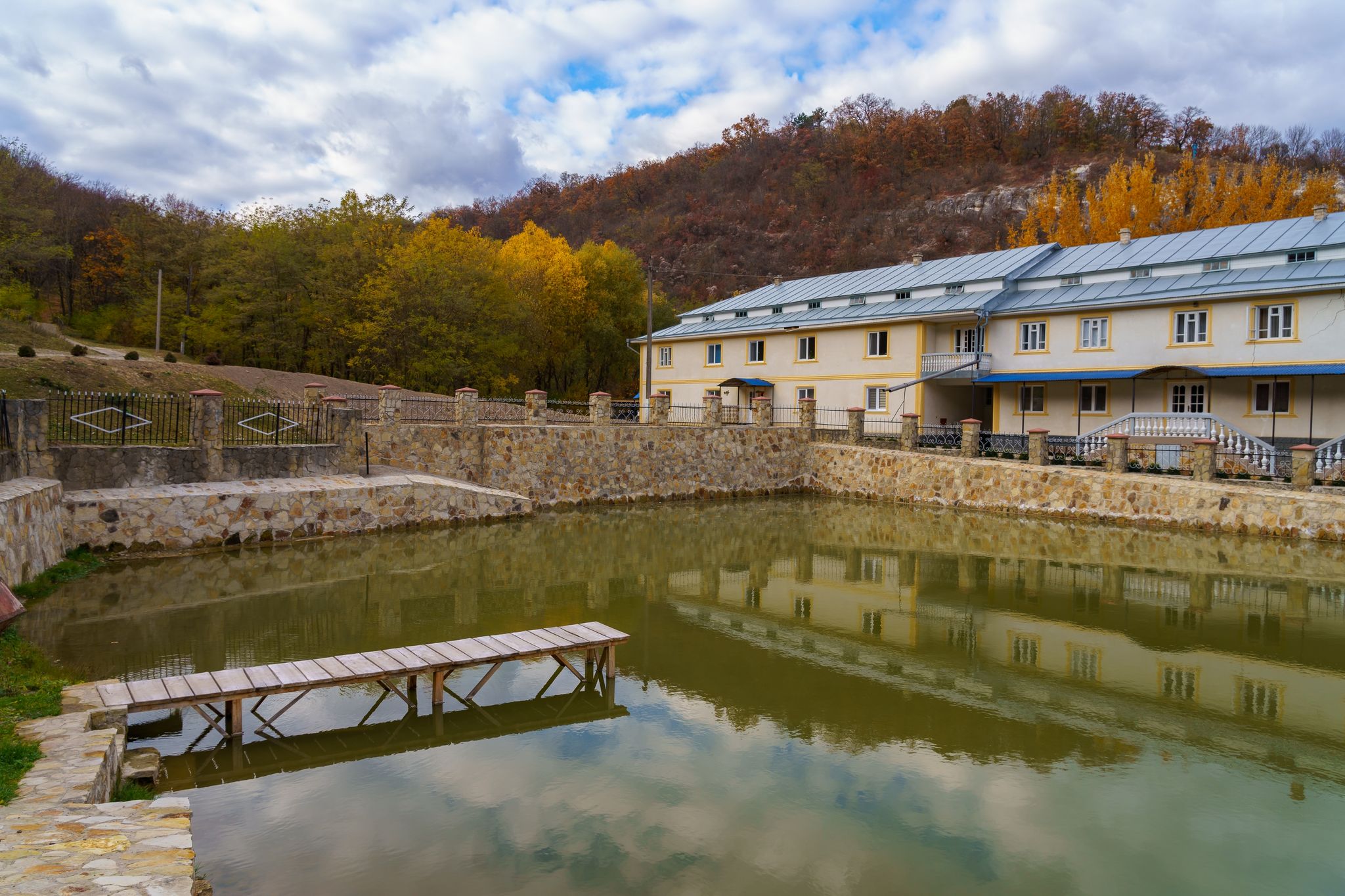 Photo of Călărășeuca monastery, Moldova.