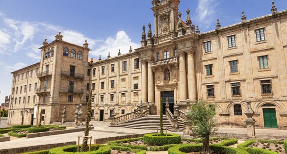 Photo of Convent of San Martino Pinario, Santiago de Compostela, Galicia, Spain.