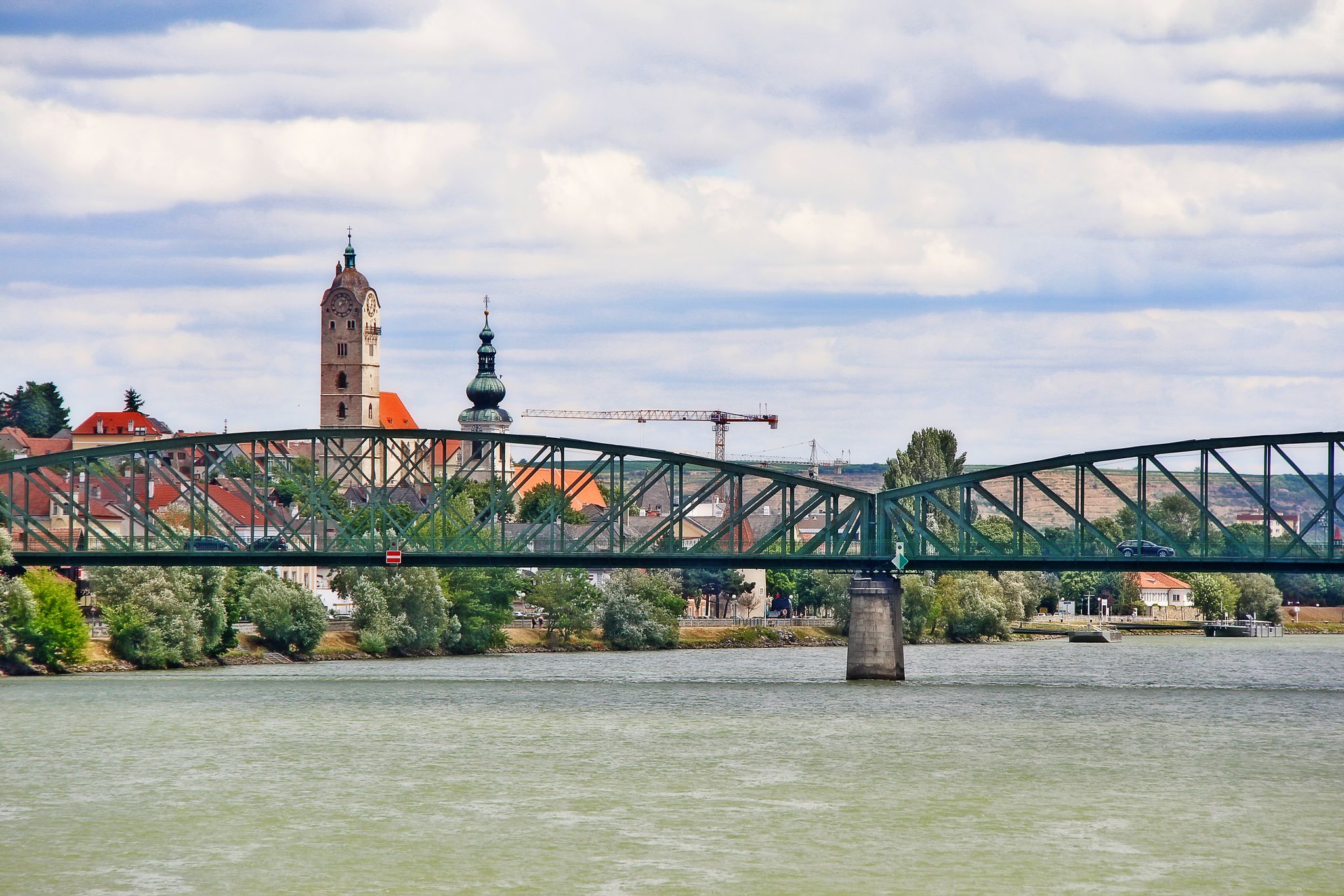Krems an der Donau in the federal state of Lower Austria, Wachau Valley, Austria (Osterreich)