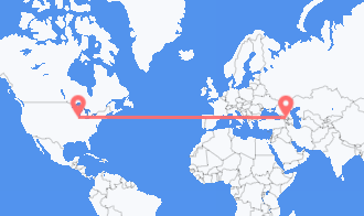 Chicago to Tbilisi