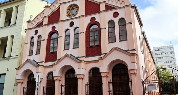 Synagogue in Debrecen city, Hungary