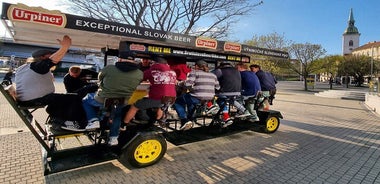 Original Bratislava Beer Bike Tours: All-You-Can-Drink