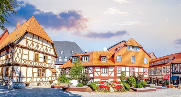 Old city of Wernigerode, Saxony Anhalt, Germany