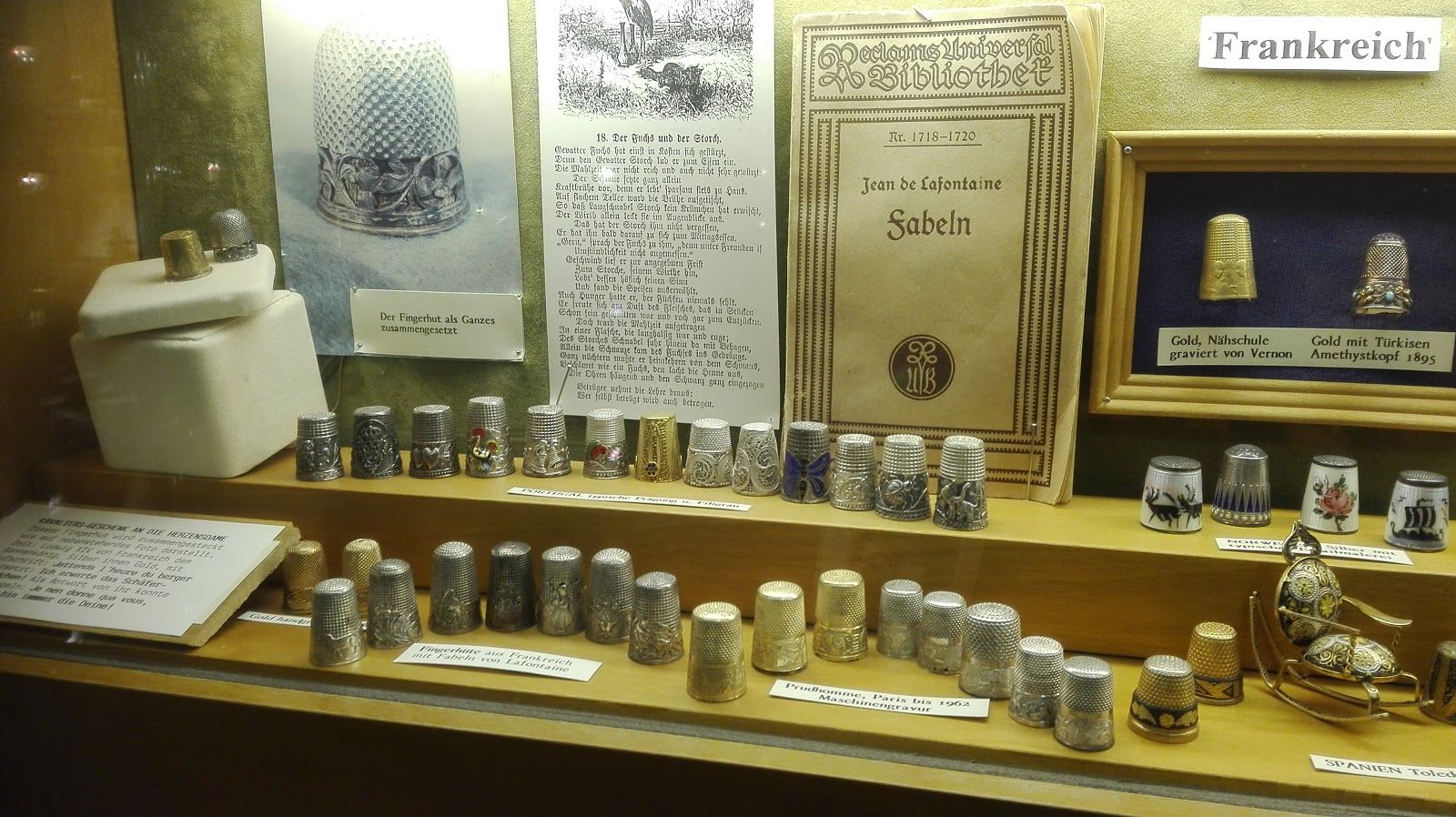 Fingerhutmuseum, Creglingen, Main-Tauber-Kreis, Baden-Württemberg, Germany