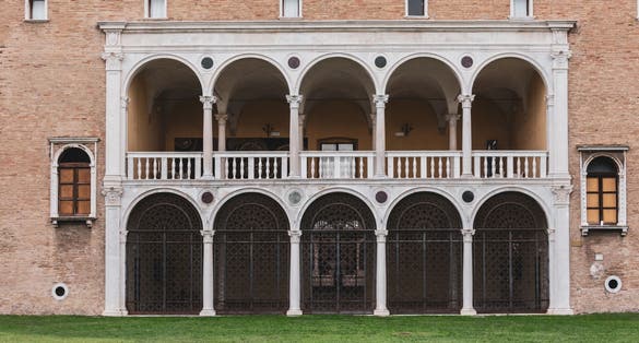 photo of Facade from Mar Museo d’arte della Citta, Ravenna, Italy.