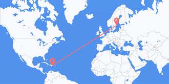 la República Dominicana a Suecia
