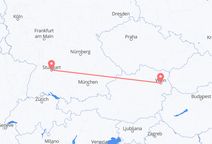 Stuttgart to Vienna