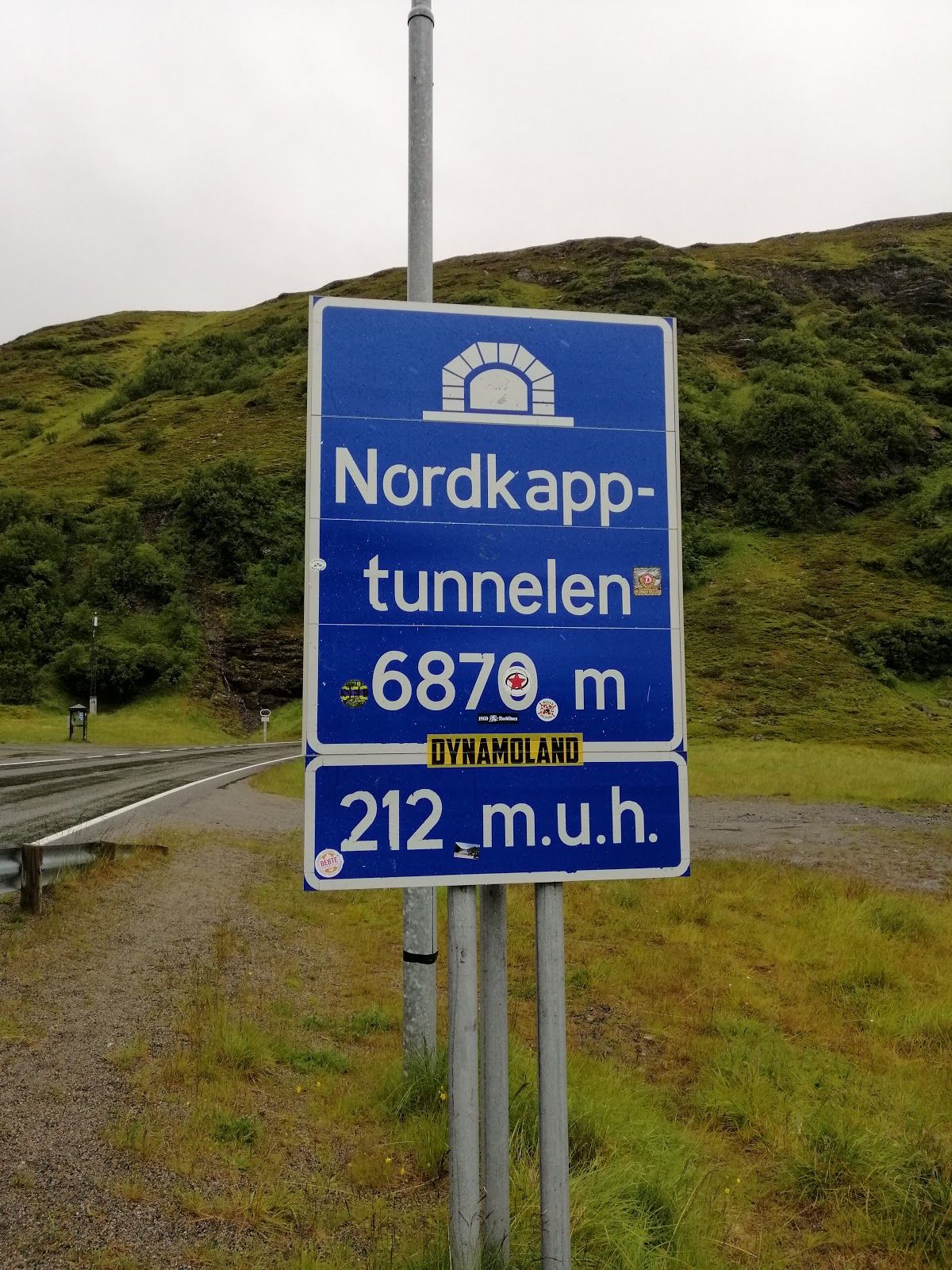 Tunel do Przylądku Północnego, Nordkapp, Troms og Finnmark, Norway