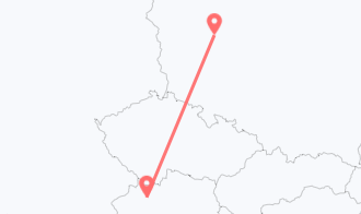 Train tickets from Hörsching to Poznan