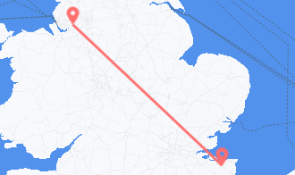 Train tickets from Canterbury to Warrington