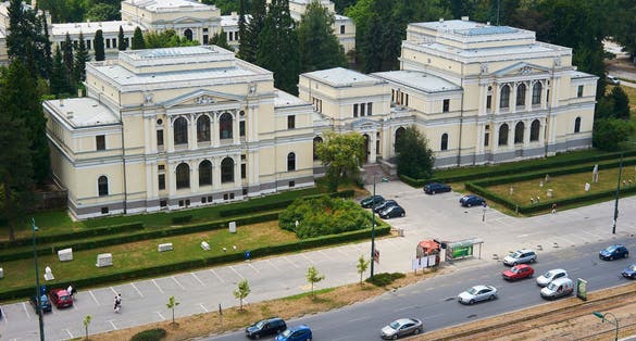 photo of view of national Museum of Bosnia and Herzegovina.