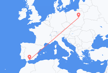 Málaga to Warsaw