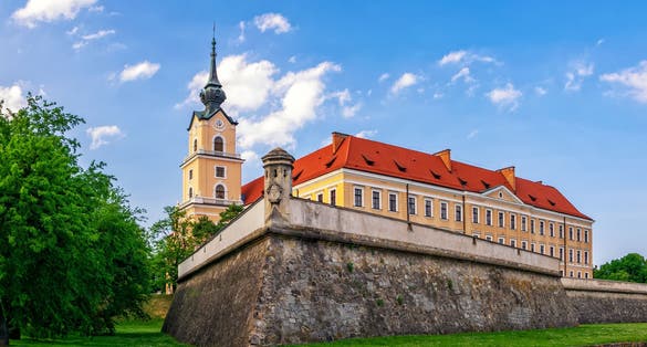 Photo of scenic view of Renaissance Rzeszow Castle ,one of the main landmarks of Rzeszow, Poland.
