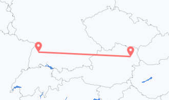 Train tickets from Vienna to Freudenstadt