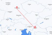 Nuremberg to Zagreb