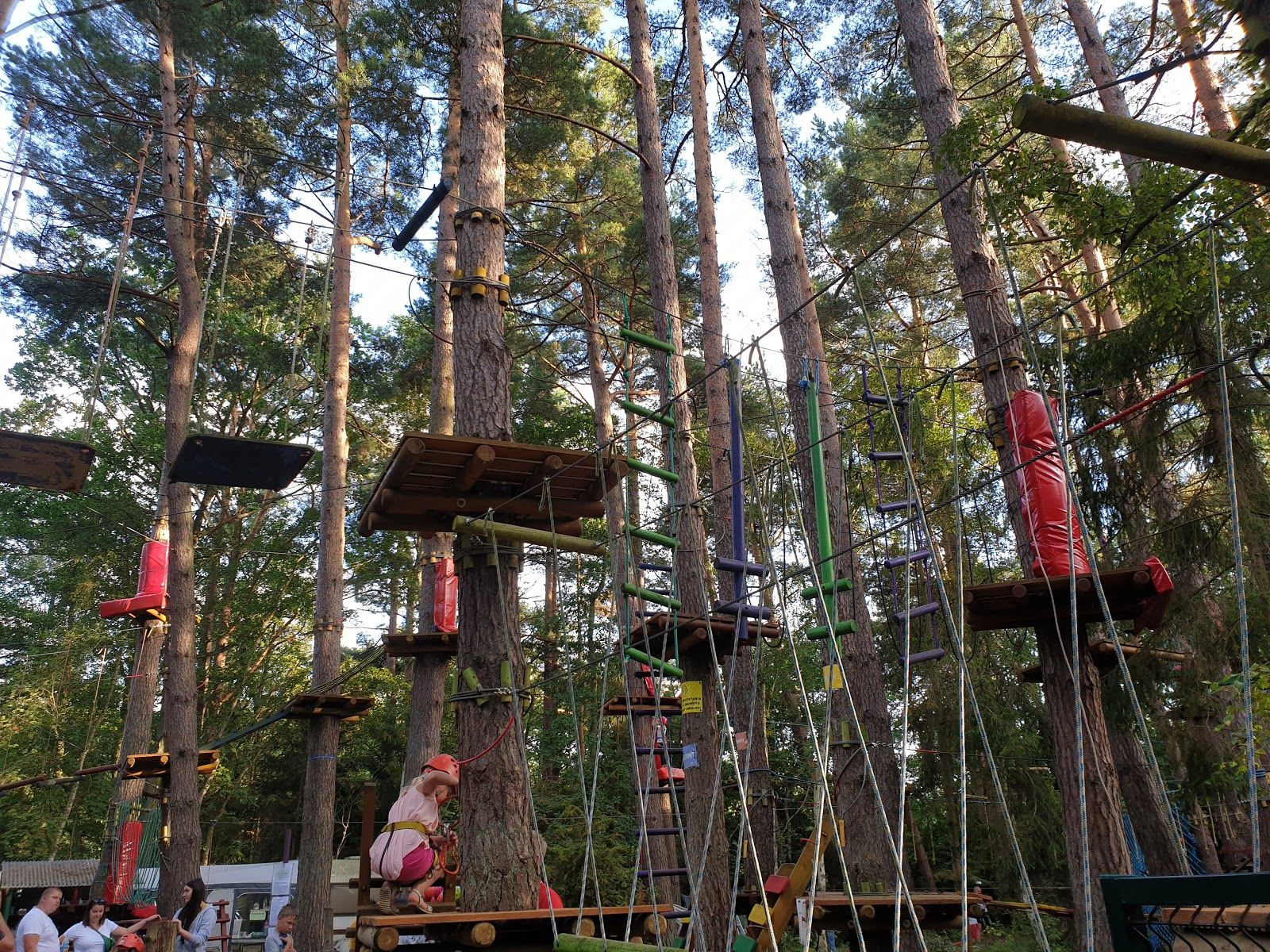 Park Linowy TARZANEK dla dzieci i młodzieży, gmina Krokowa, Puck County, Pomeranian Voivodeship, Poland