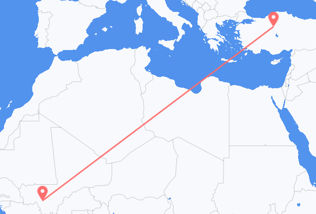 Bamako to Ankara