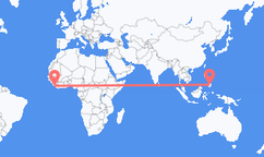 Monrovia to Davao City