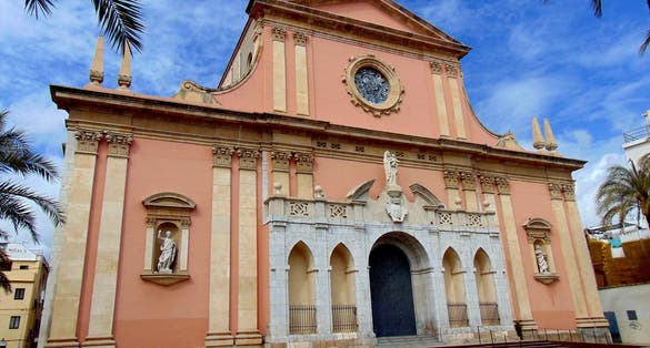 Photo of Lovely baroque church in Vilanova i la Geltru, Spain.