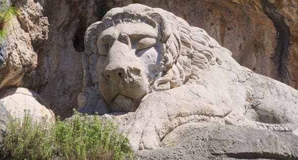 photo of  Lion of the Bavarians, Nafplion,Municipality of Nafplio greece.