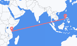Dar es Salaam to Busuanga, Palawan