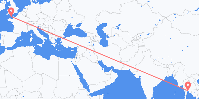 タイ ガーンジー島行き