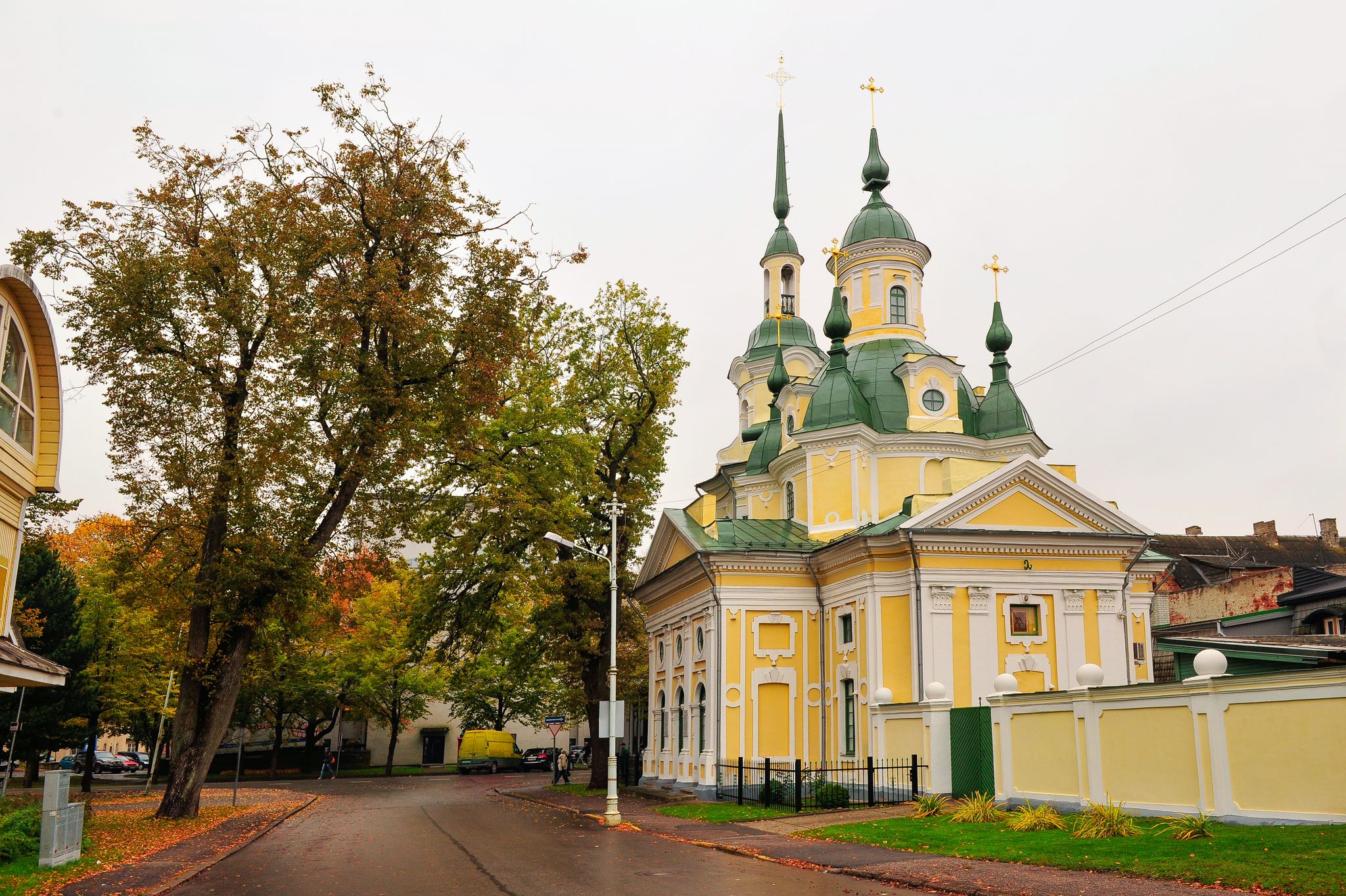 photo of The St. Catherine’s church a russian orthodox church in Pärnu, Estonia .