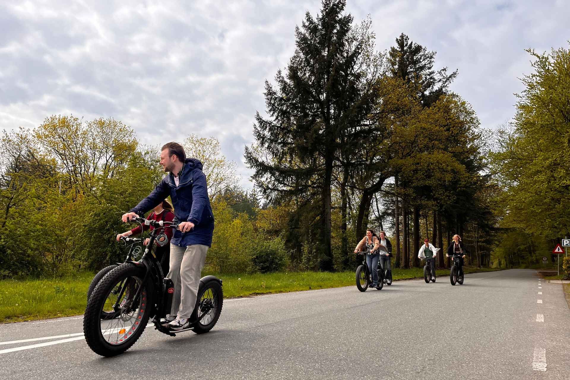 DiscoverVeluwe region on cool FATbikes with FATtour from Ede