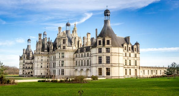Photo of Chateau de Chambord is the largest castle in the Loire valley, France.