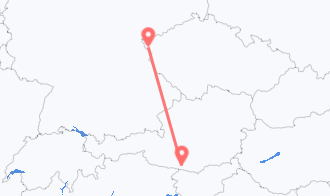 Train tickets from Villach to Cheb