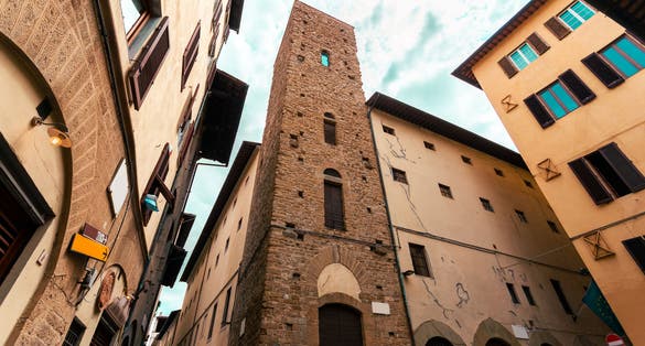 photo of House Museum of Dante Alighieri in Florence, Italy .