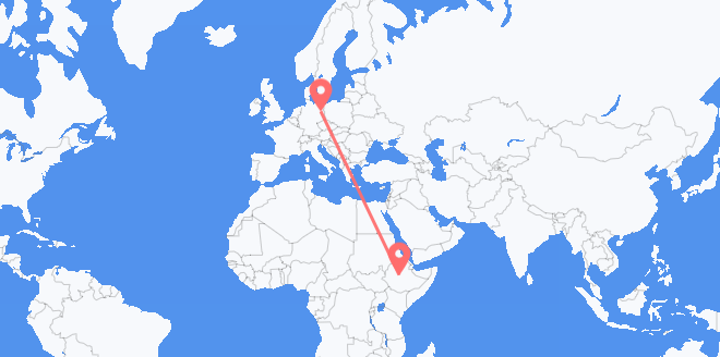 Ethiopia to Germany